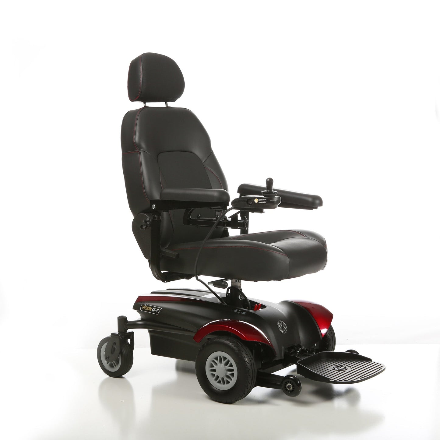 Merits P322 Vision CF Power Wheelchair - Anti Flat Tires, Supports 300 Lbs