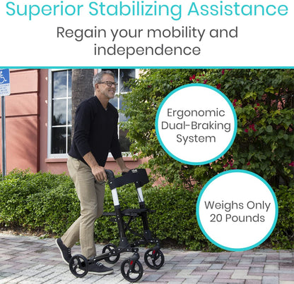 Walker Rollator - Lightweight Foldable Walking Transport