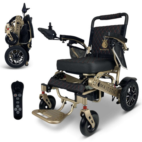 Comfy Go MAJESTIC IQ-7000 Remote Controlled Electric Wheelchair (19″ Wide Seat)