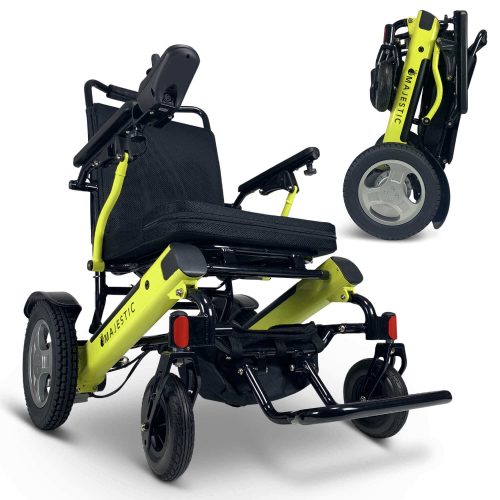 Comfy Go Patriot-11 Foldable Electric Wheelchair (20″ Wide Seat)