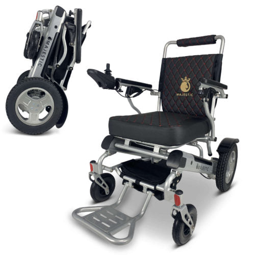 Comfy Go Patriot-11 Foldable Electric Wheelchair (20″ Wide Seat)