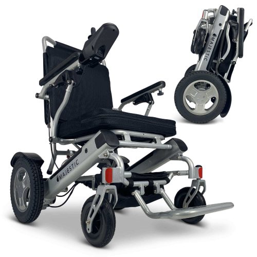 Comfy Go Patriot-11 Foldable Electric Wheelchair (20″ Wide Seat)