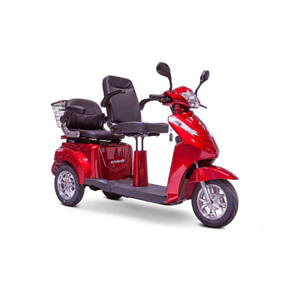 E-Wheels EW-66 2 Passenger Three Wheel Electric Heavy Mobility Scooter