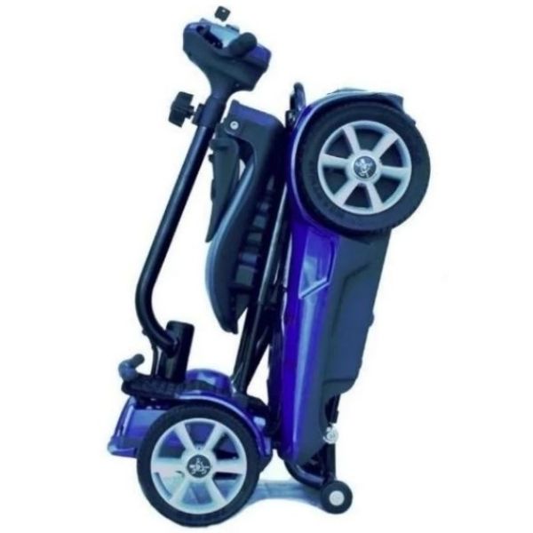 EV Rider Transport AF 4 Wheel Automatic Folding Mobility Scooter - Lightweight, Travel Approved, Anti Flat Tires For Seniors