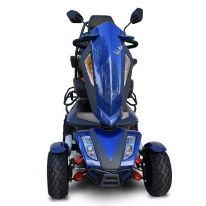 EV Rider Vita Monster 4 Wheel Scooter Heartway - S12X Fast and Extra Long Distance - All Terrain Tires, 350lbs Weight Capacity