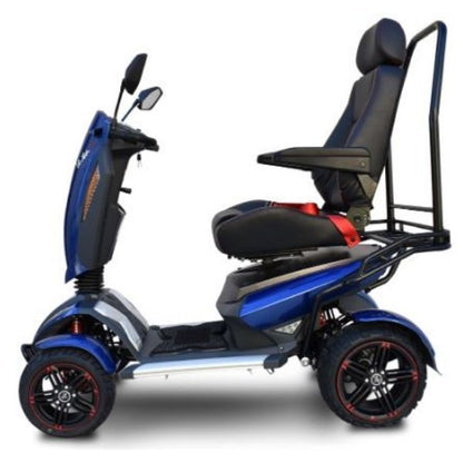 EV Rider Vita Monster 4 Wheel Scooter Heartway - S12X Fast and Extra Long Distance - All Terrain Tires, 350lbs Weight Capacity