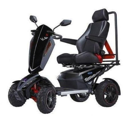 EV Rider Vita Monster 4 Wheel Scooter Heartway - S12X Fast and Extra Long Distance - All Terrain Tires, 350lbs Weight Capacity