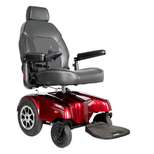 Merits P301 Gemini Long Distance Heavy Duty Power Wheelchair 450lbs Weight Capacity