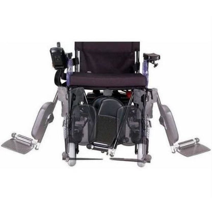 Merits P183 Heavy-Duty Bariatric Folding Power Wheelchair - 700lbs Weight Capacity w/ Anti Flat Foam Tires