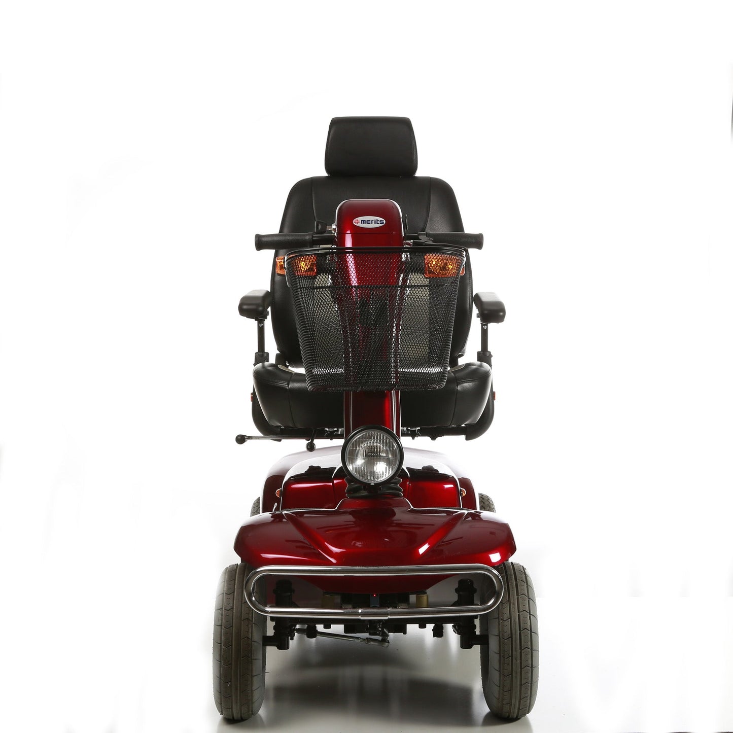 Merits S341 Pioneer 10 Super Heavy Duty Bariatric  4-Wheel Mobility Scooter - Extended Long Range, W/ Anti Flat Tires, 500Lbs Weight Capacity