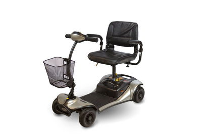 Shoprider Dasher 4-Wheel Portable Mobility Scooter - Lightweight, Swivel Seat, Anti-Flat Tires, 300lbs Weight Capacity