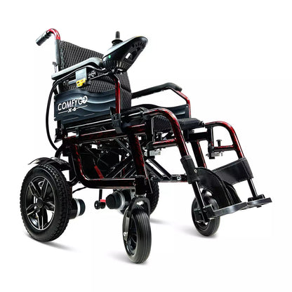 Comfy Go X-6 ComfyGO Lightweight Electric Wheelchair (17.5″ Wide Seat)