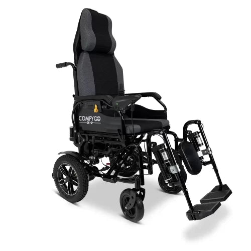 Comfy Go X-9 Remote Controlled Electric Wheelchair with Automatic Recline