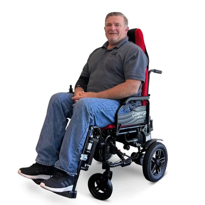 Comfy Go X-9 Remote Controlled Electric Wheelchair with Automatic Recline