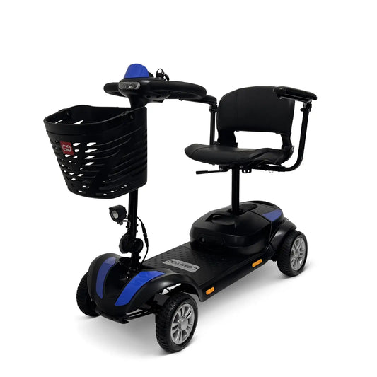 Comfy Go Z-4 Electric Powered Mobility Scooter with a Lightweight & 5 Part Detachable Frame