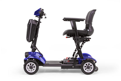 E-wheels EW-26 Long Distance Lightweight Folding Mobility Scooter Tsa Approved w/ Anti Flat Tires