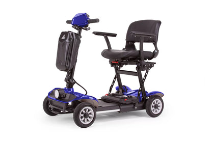 E-wheels EW-26 Long Distance Lightweight Folding Mobility Scooter Tsa Approved w/ Anti Flat Tires