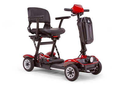 E-wheels EW-26 Long Distance Lightweight Folding Mobility Scooter Tsa Approved w/ Anti Flat Tires