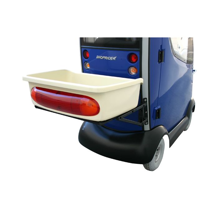 Shoprider Flagship 4-Wheel Cabin Scooter - All Weather, Key Locking, Removable Doors, Full Suspension, Luxury Mobility