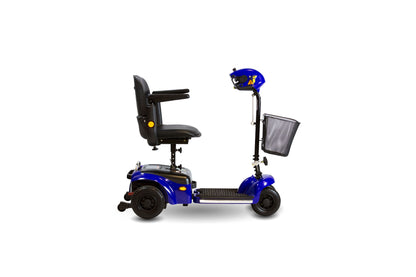 Shoprider Scootie 4-Wheel Lightweight Mobility Scooter - Fold Down Easy Storage, For Seniors and Sharp Turning